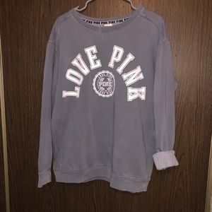 Pink Crew Neck Sweater